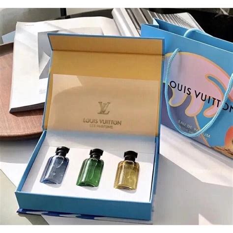 louis vuitton mini perfume set|louis vuitton fragrance discovery set.